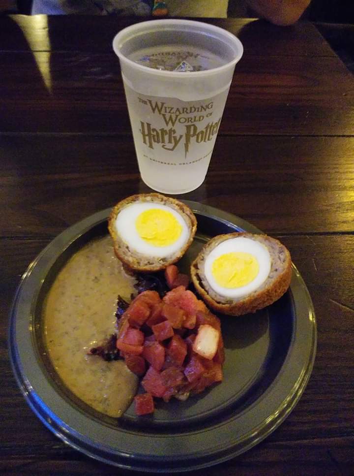 Scotch Egg at The Leaky Cauldron at Diagon Alley