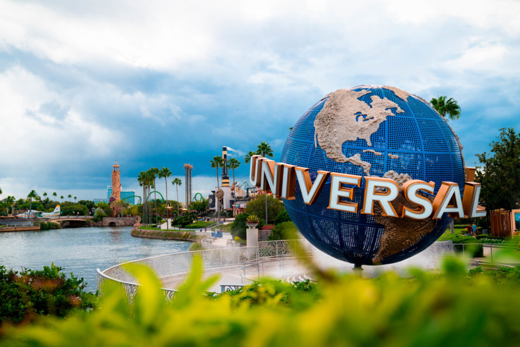 Universal Orlando globe