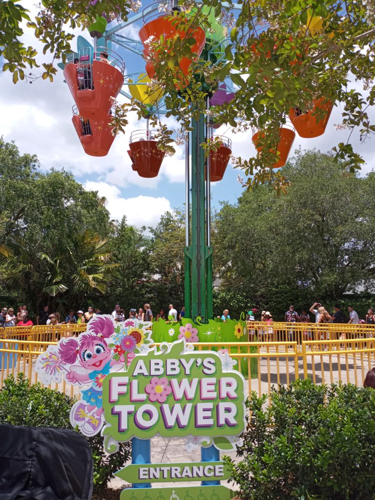 Abby's Flower Tower at SeaWorld Orlando