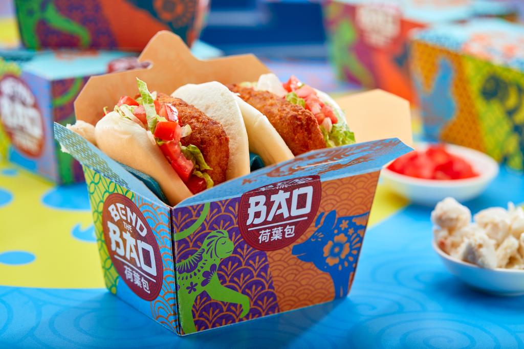 Crab Cake Bao at Universal CityWalk's Bend the Bao