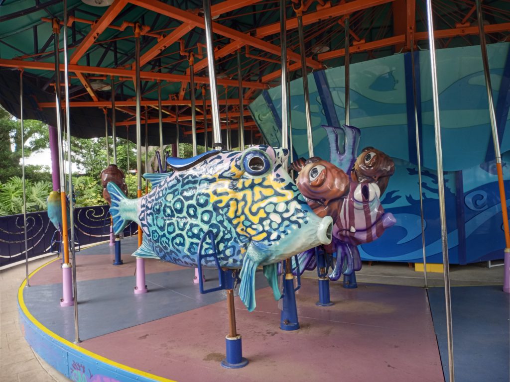 Ocean Carousel at SeaWorld Orlando