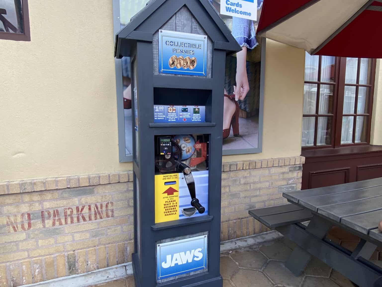 Top 5 pressedpenny machines at Universal Orlando
