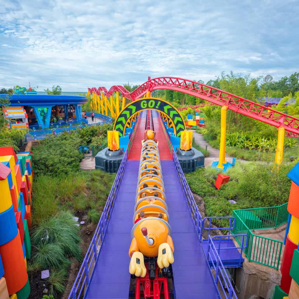 Slinky Dog Dash - Disney's Roller Coaster Ride - Disney's Hollywood Studios  