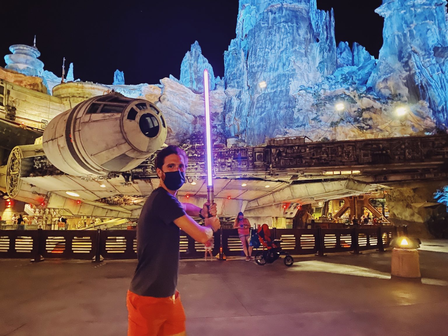 disney world orlando star wars lightsaber