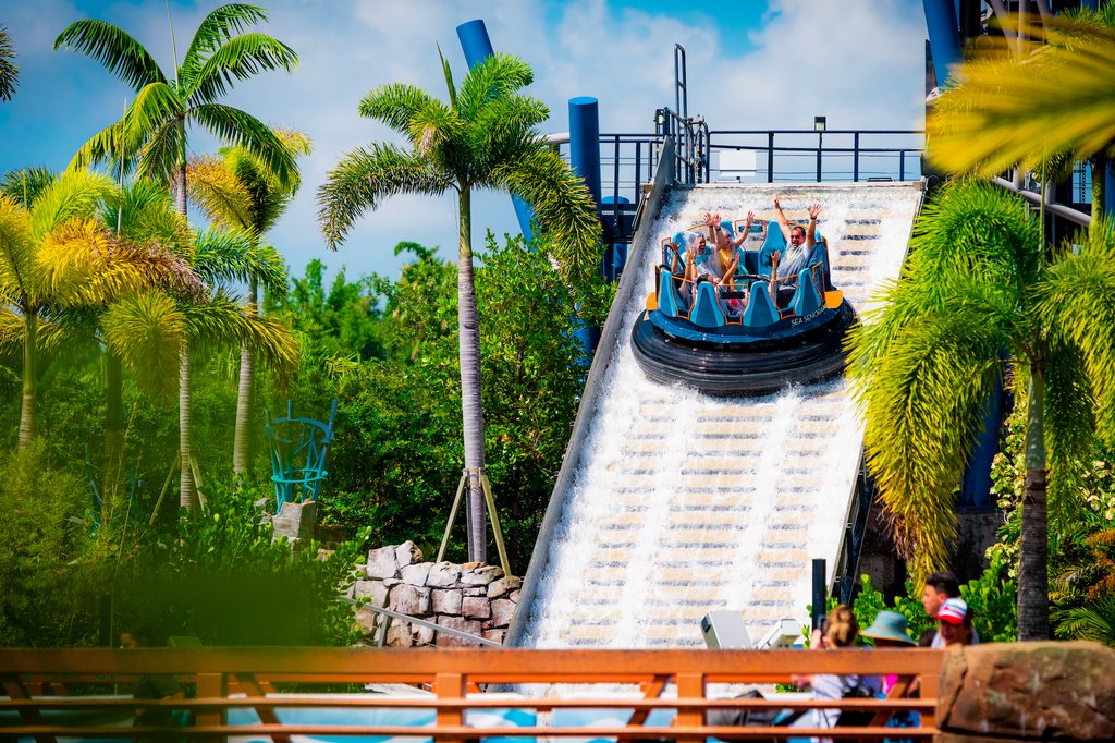 Infinity Falls at SeaWorld Orlando