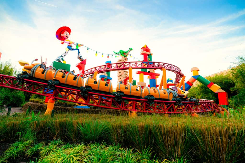 Slinky Dog Dash in Toy Story Land at Disney's Hollywood Studios