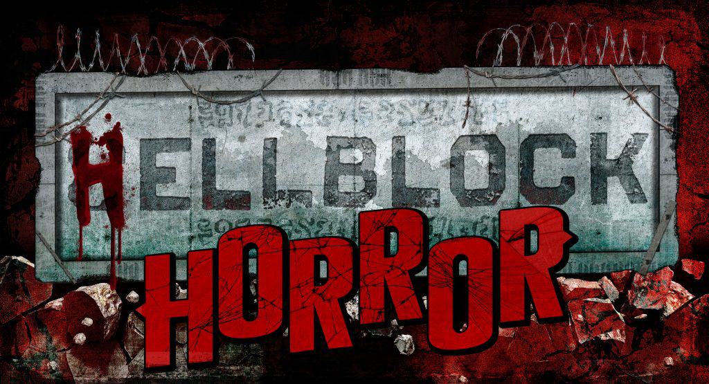 Hellblock Horror key art for Halloween Horror Nights 2022