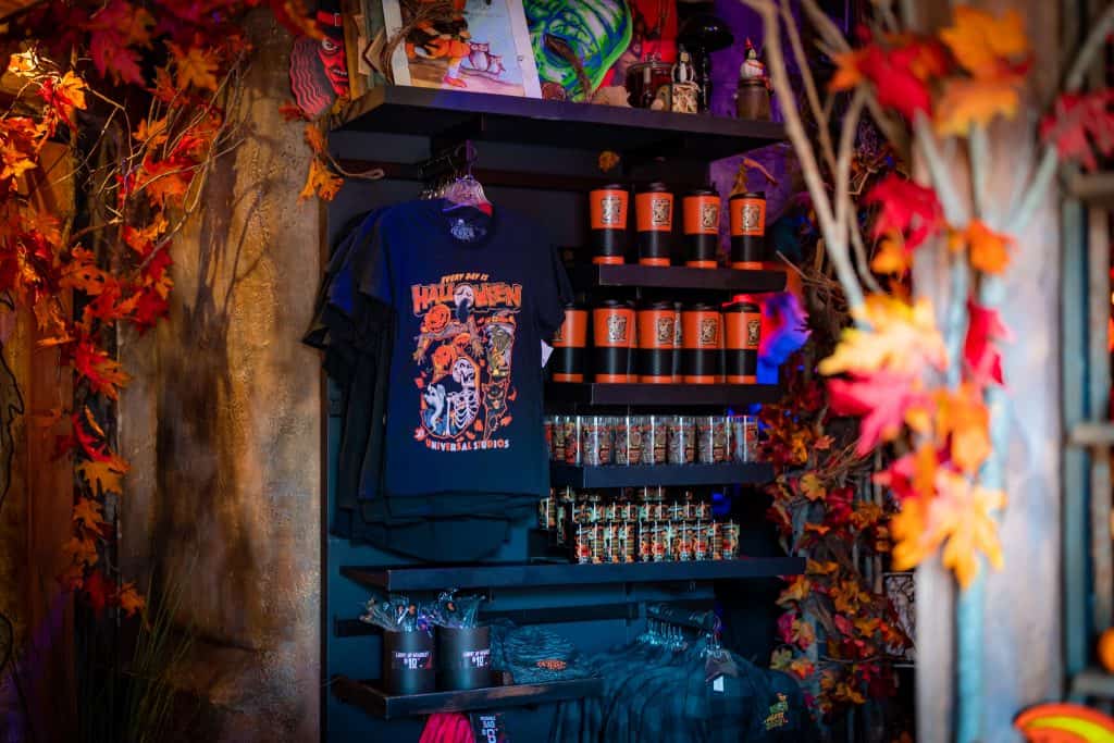 Merchandise in Universal's Islands of Adventure for Halloween Horror Nights 2022