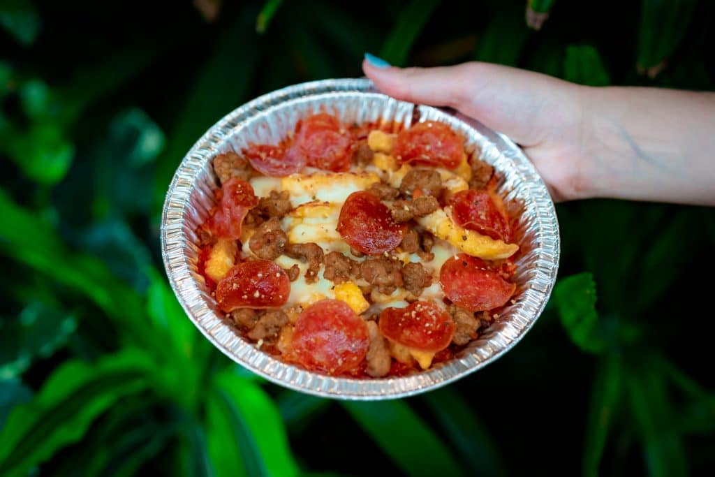 Vegan Pizza Fries at Halloween Horror Nights 2022