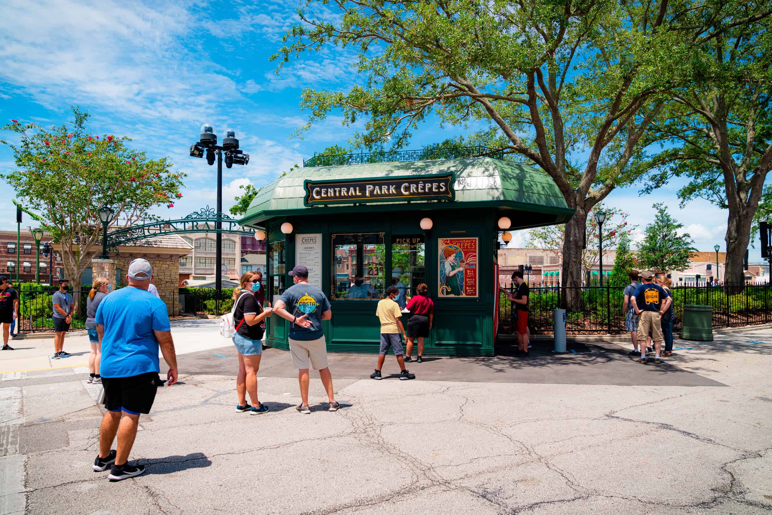 Central Park Crepes (quickservice) at Universal Studios Florida