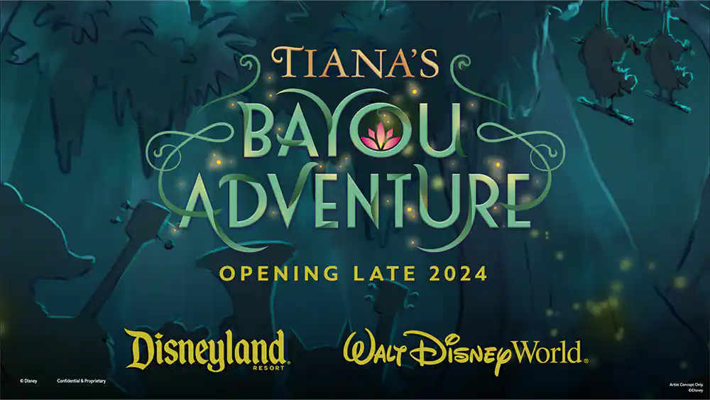 Tiana's Bayou Adventure Key Art