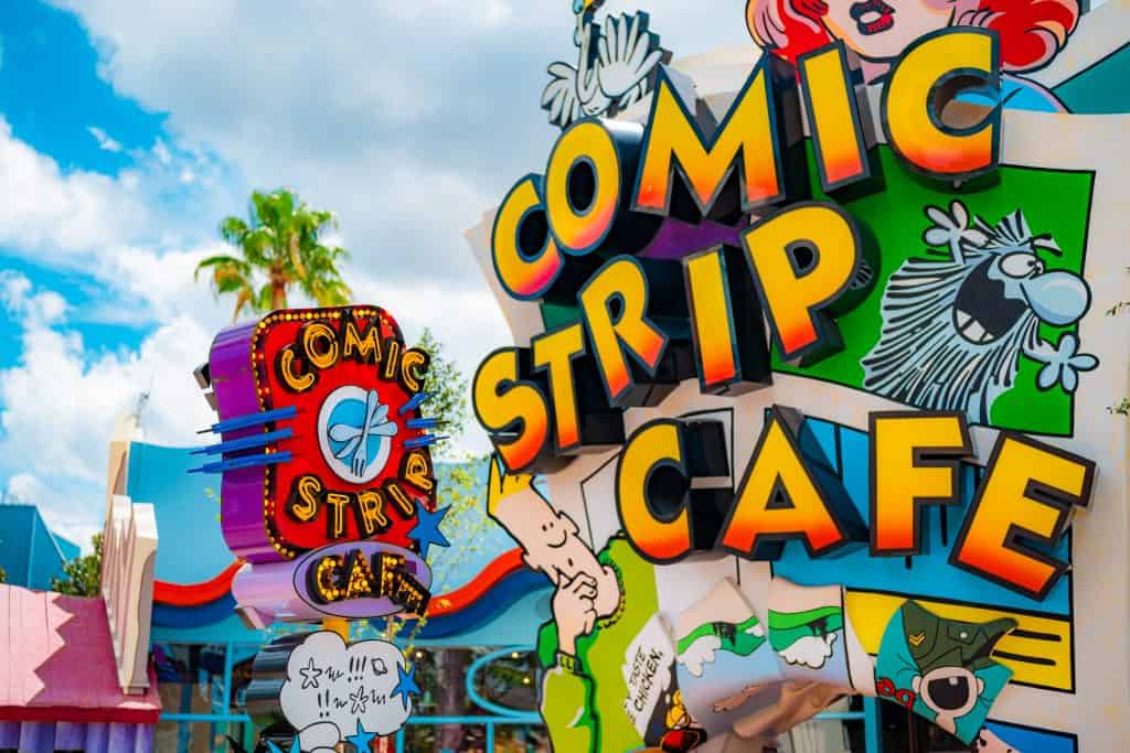 Comic Strip Cafe at Islands of Adventure