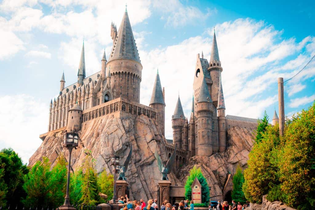 Hogwarts Castle, home to Harry Potter and the Forbidden Journey