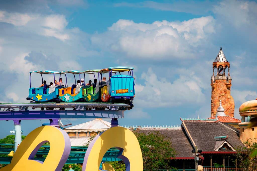The High in the Sky Seuss Trolley Train Ride! at Islands of Adventure