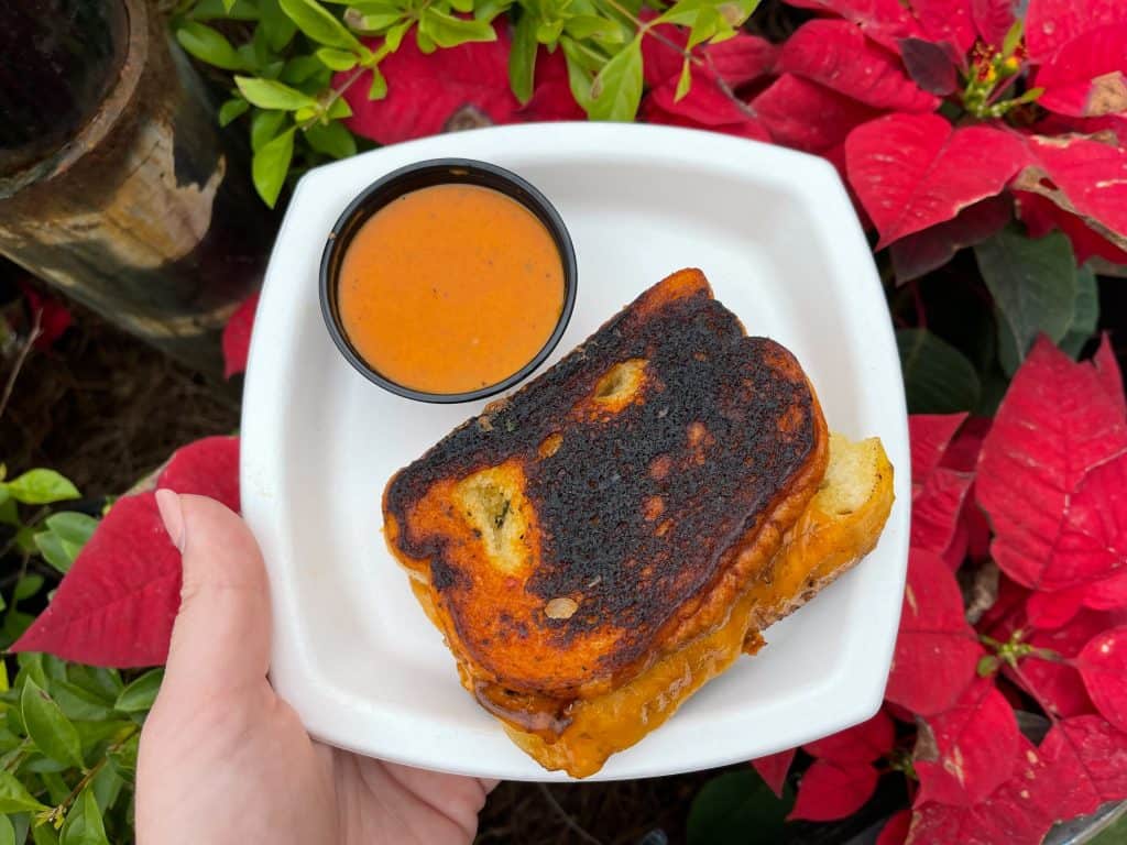 SeaWorld Christmas Celebration All Grown Up Birria Grilled Cheese