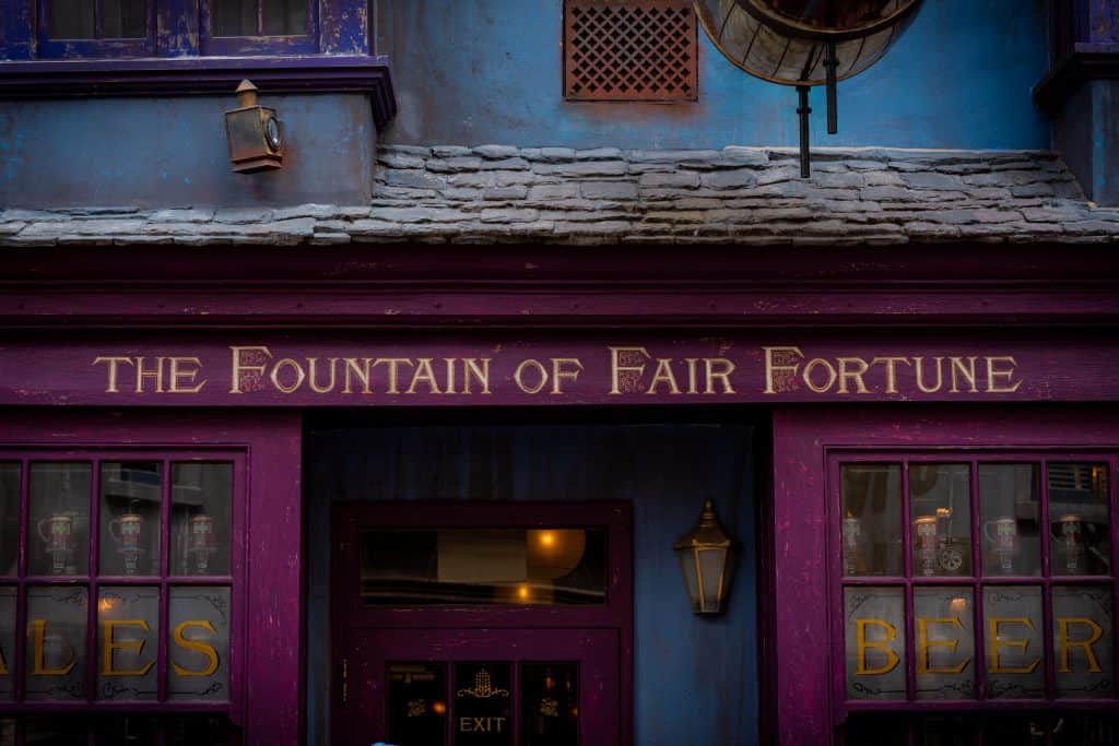 The Fountain of Fair Fortune at The Wizarding World of Harry Potter - Diagon Alley