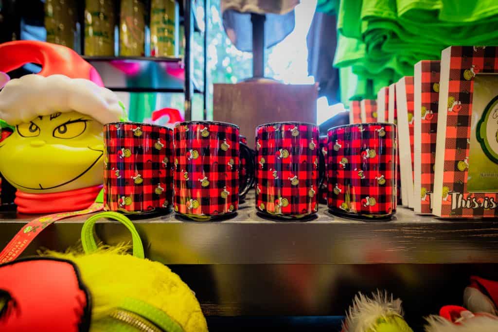 The Grinch Merchandise at Islands of Adventure Trading Company
