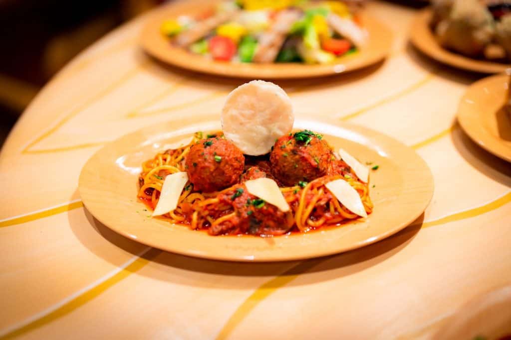 Fire Flower Spaghetti & Meatballs