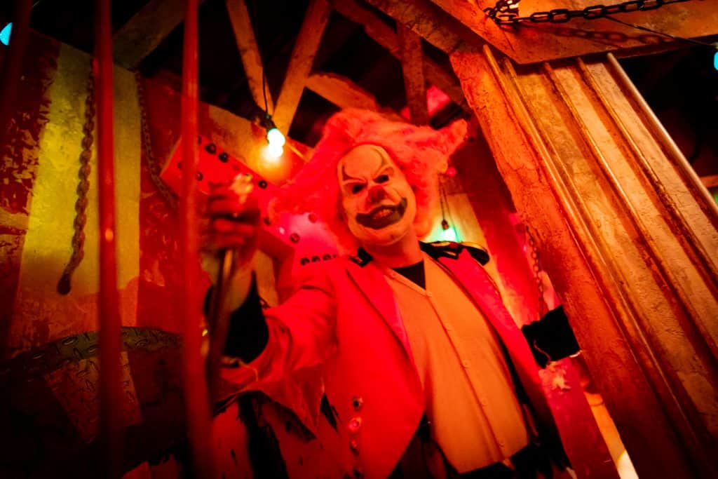 Jack the Clown at Halloween Horror Nights