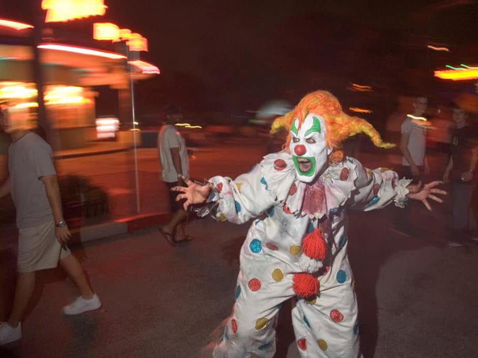 good night scary clown