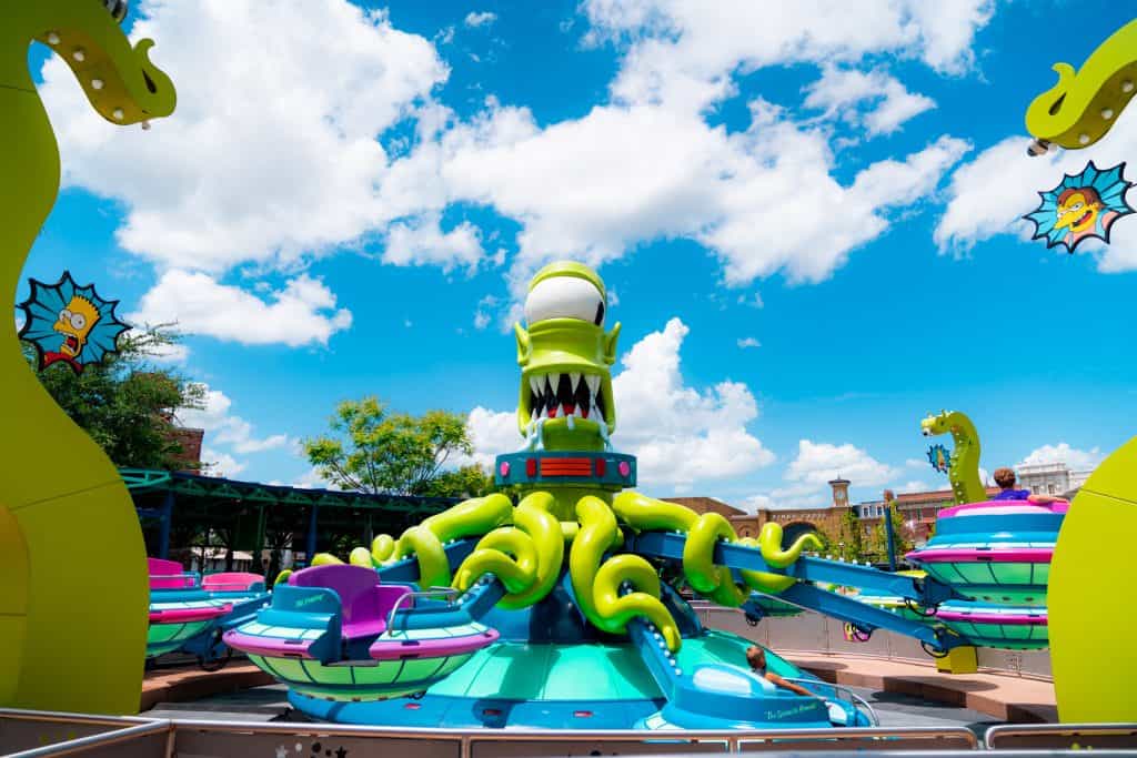 Kang and Kodos' Twirl 'n' Hurl at Universal Studios Florida