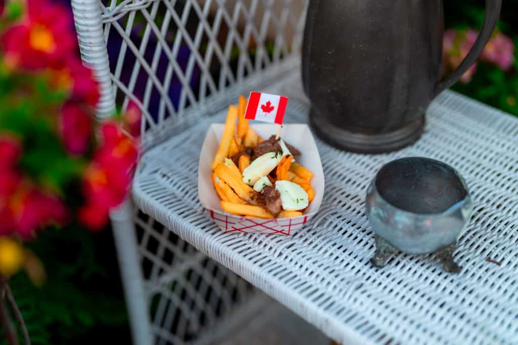Poutine with Short Rib Gravy from Mardi Gras Canada Stand