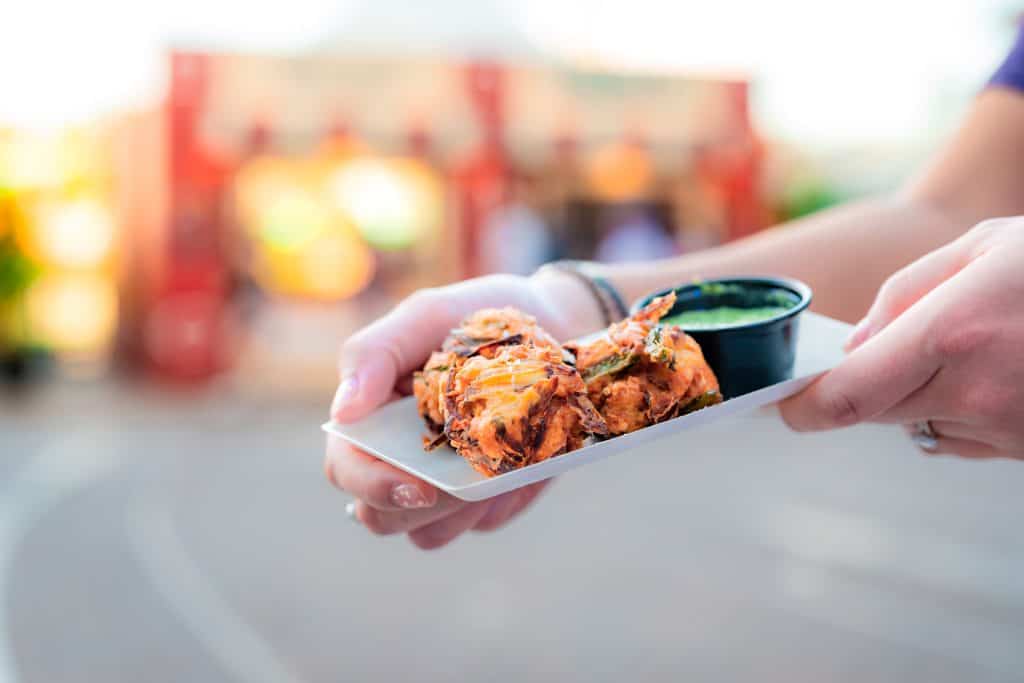 Onion Bhaji from Universal's Mardi Gras