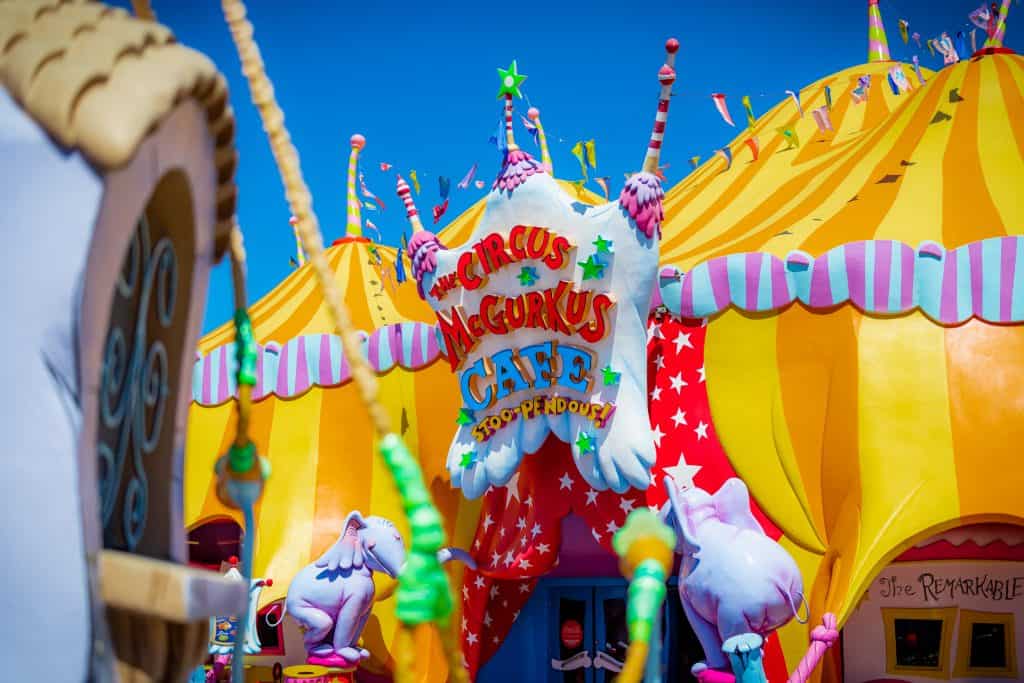 Circus McGurkus Cafe Stoo-pendous at Islands of Adventure