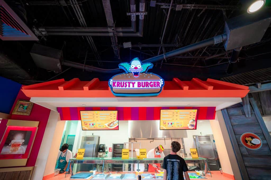 Krusty Burger in Fast Food Boulevard 