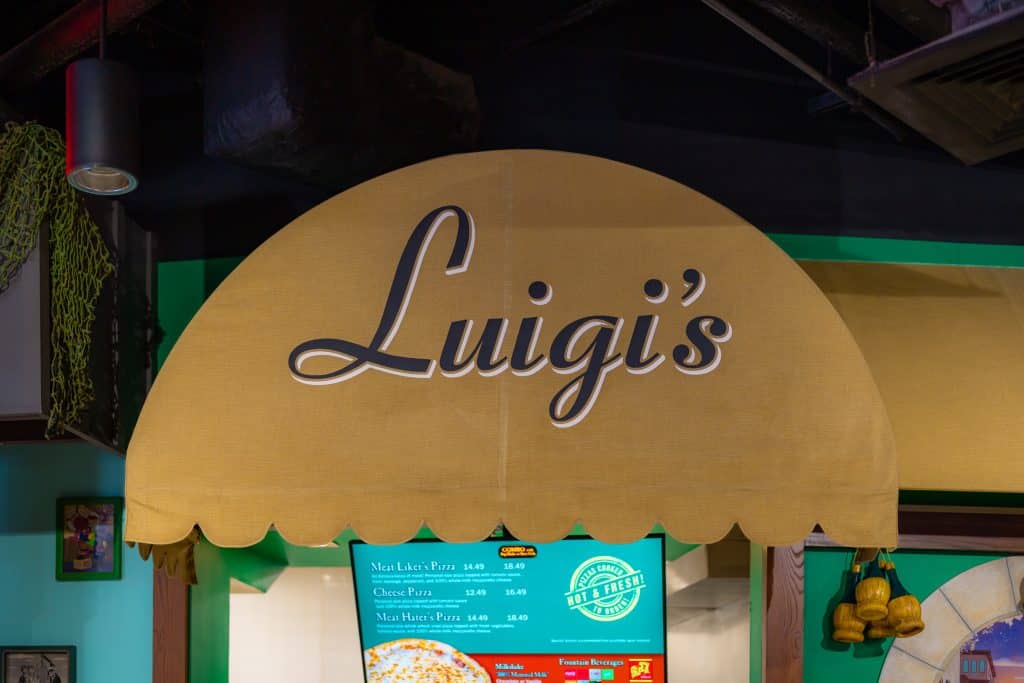 Luigi's in Fast Food Boulevard