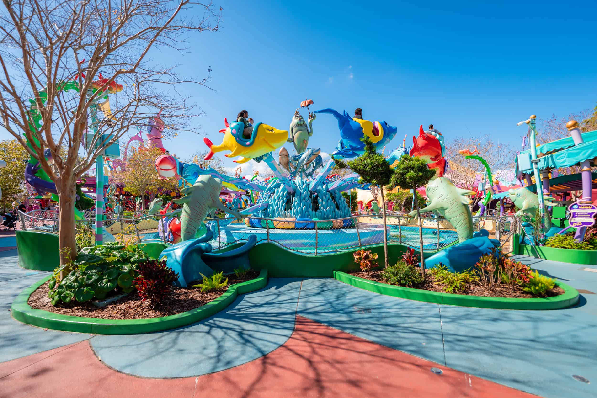 One Fish, Two Fish, Red Fish, Blue Fish at Universal's Islands of