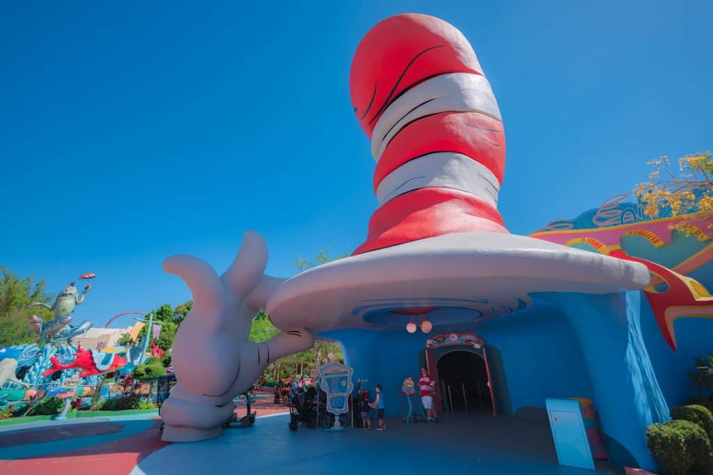 Cat in the Hat at Islands of Adventure