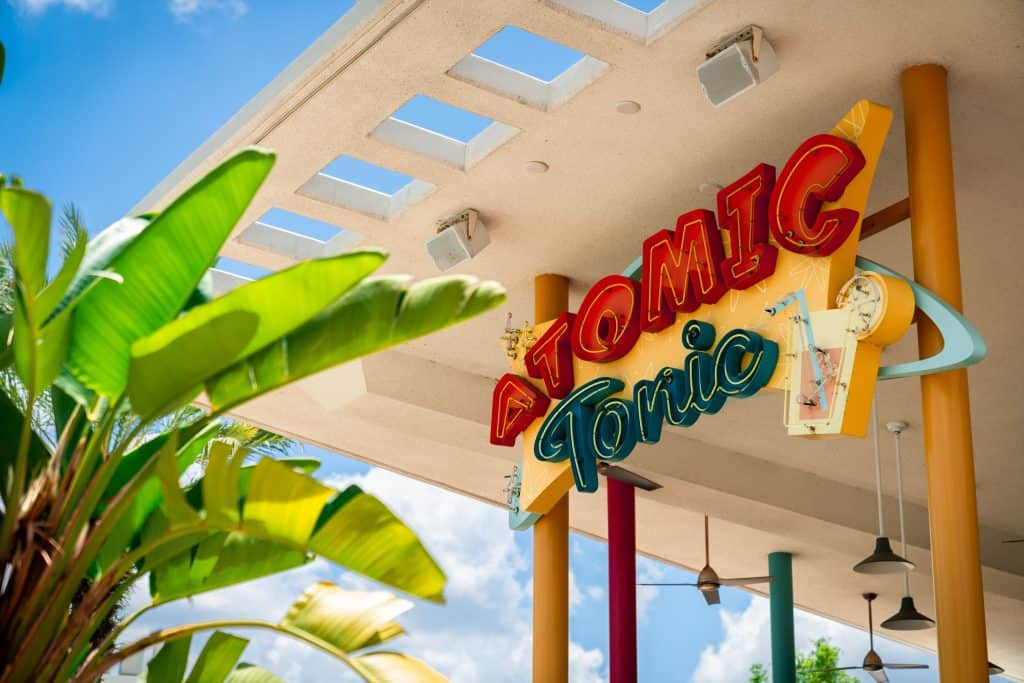 Atomic Tonic at Universal's Cabana Bay Beach Resort