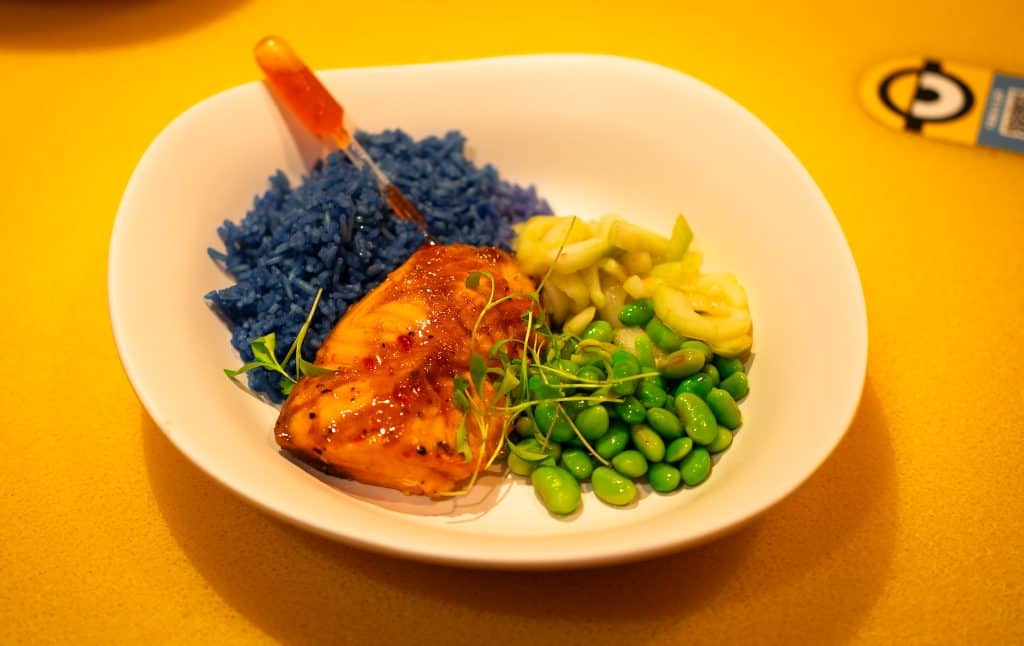 Lucy's Top Secret Salmon from Illumination's Minion Cafe