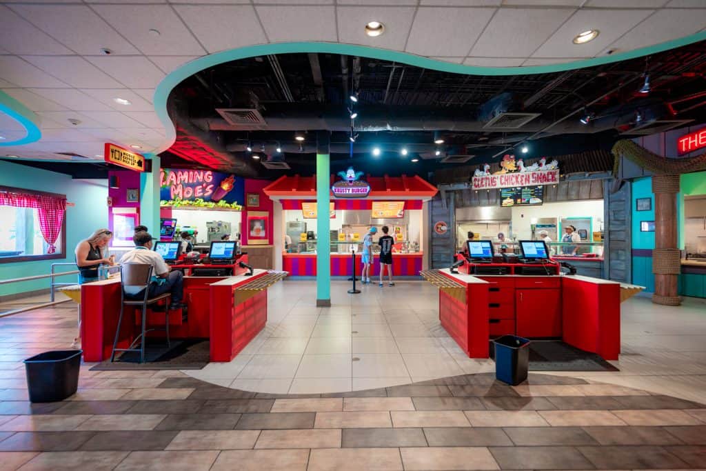 Fast Food Boulevard at Universal Studios Florida