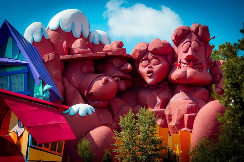 Dudley Do-Right’s Ripsaw Falls at Islands of Adventure