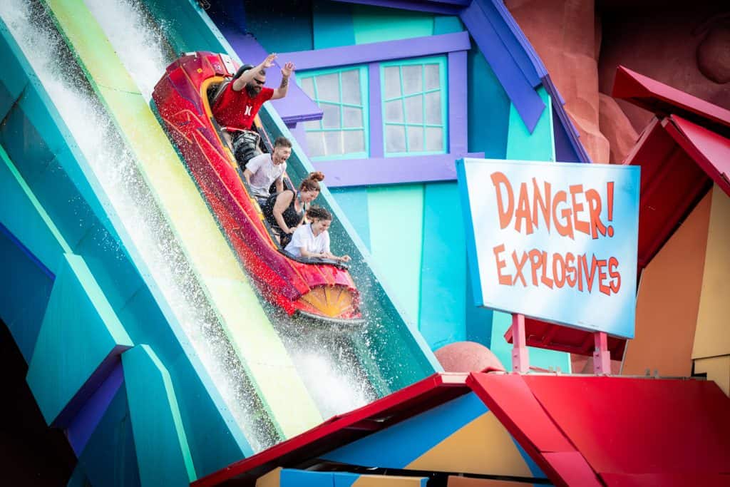 Dudley Do-Right’s Ripsaw Falls at Islands of Adventure