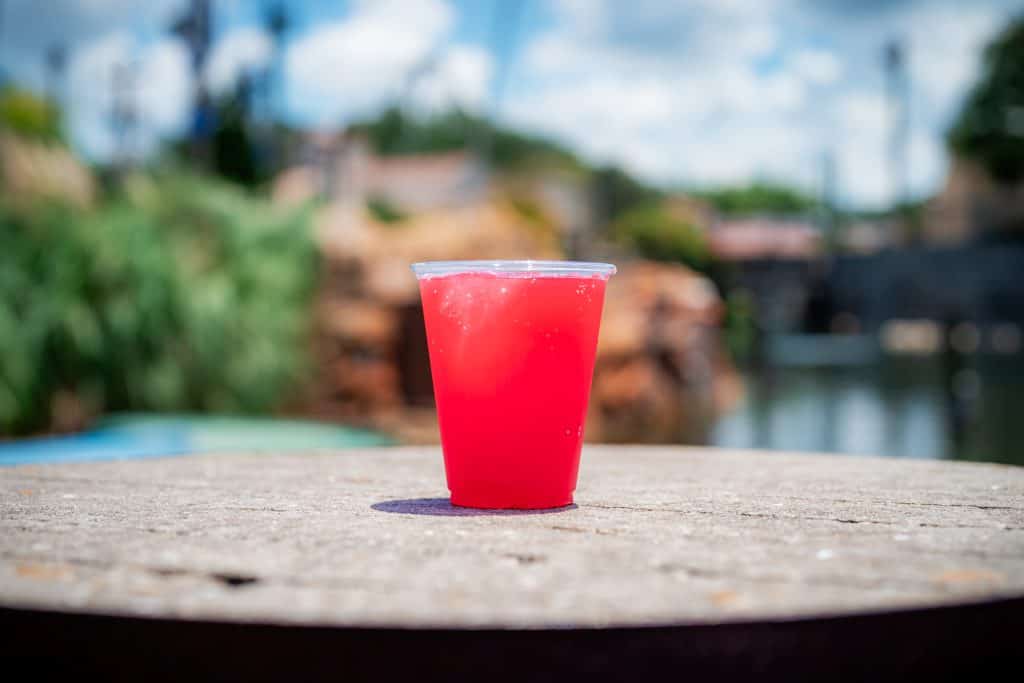 Strawberry Whiskey Smash at SeaWorld Orlando's Craft Beer Festival