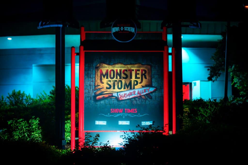 Monster Stomp at SeaWorld Orlando Howl-O-Scream