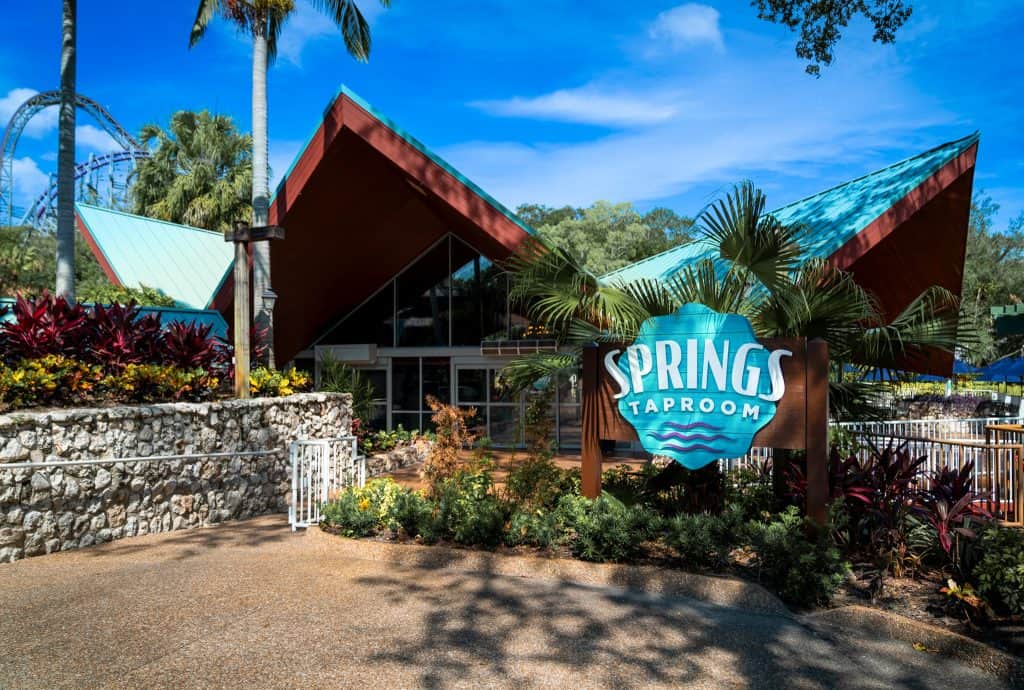 Springs Taproom at Busch Gardens Tampa Bay
