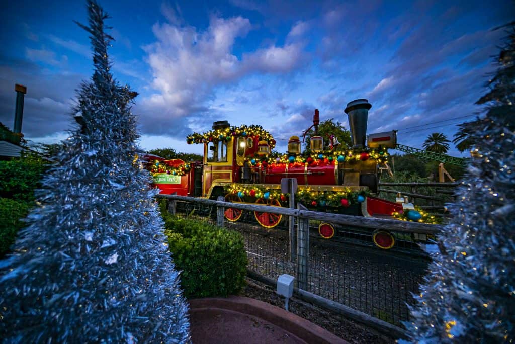 Holly Jolly Express at Busch Gardens Tampa Bay's Christmas Town
