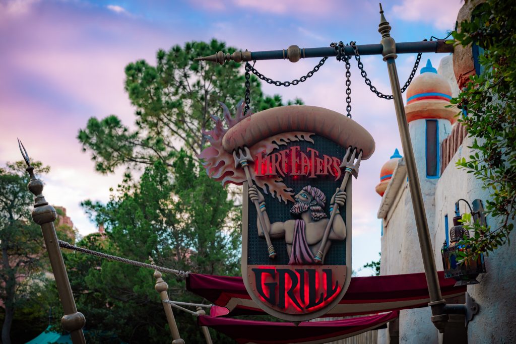 Fire Eater's Grill at Islands of Adventure