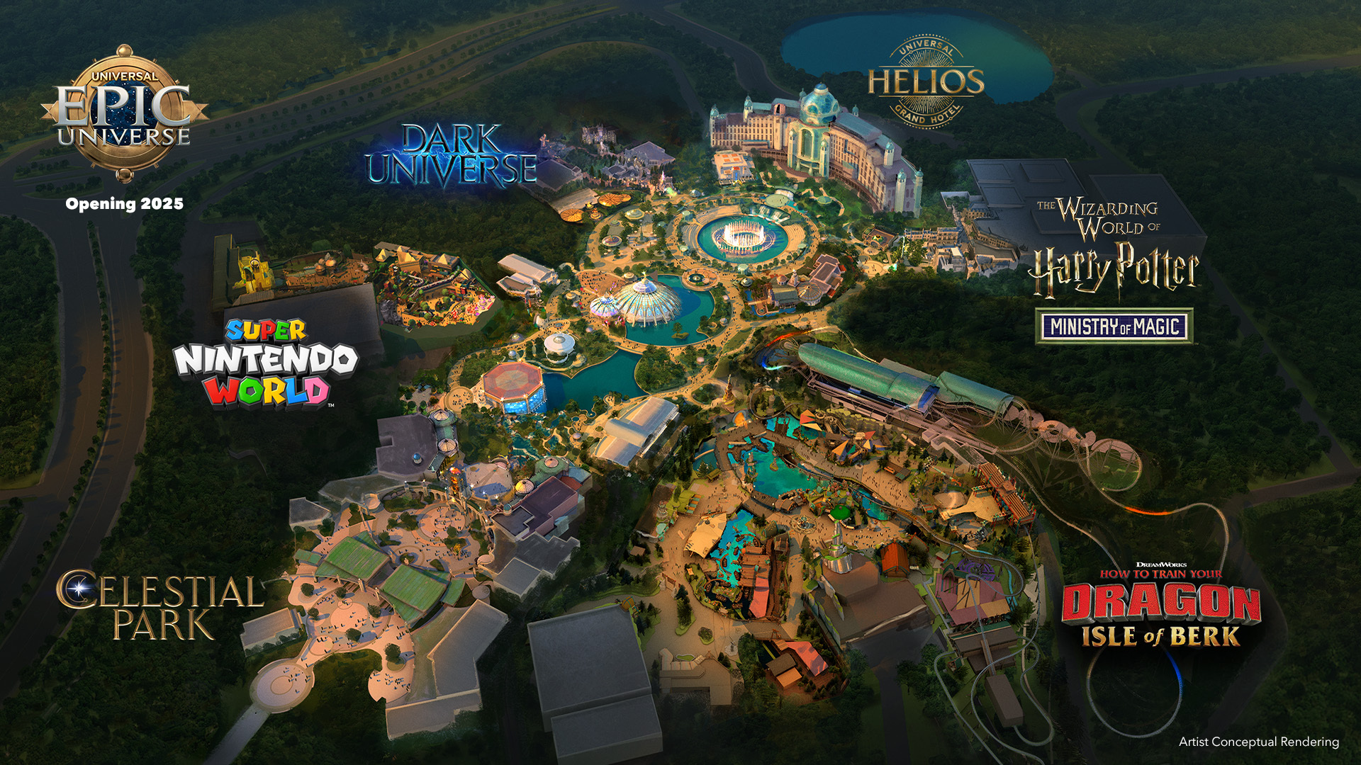 Universal Orlando Resort’s Epic Universe New Worlds REVEALED