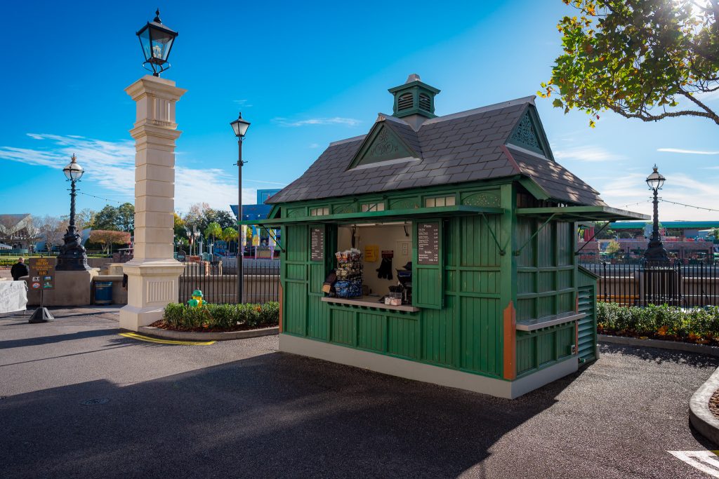 Cabman's Shelter at the London Waterfront in Universal Studios Florida