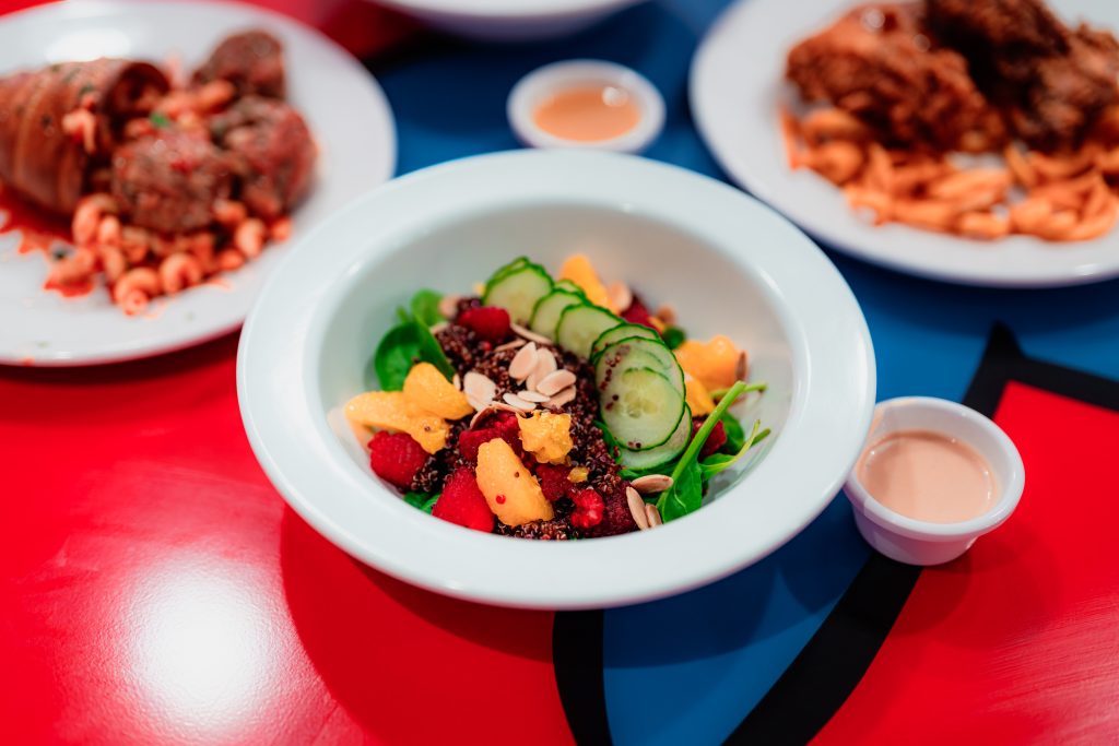 Tamed Dragon Salad at Circus McGurkus Cafe Stoo-pendous