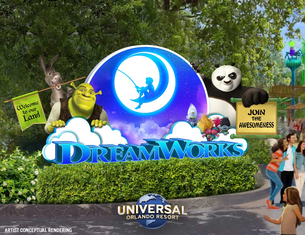 Concept Art for DreamWorks Land