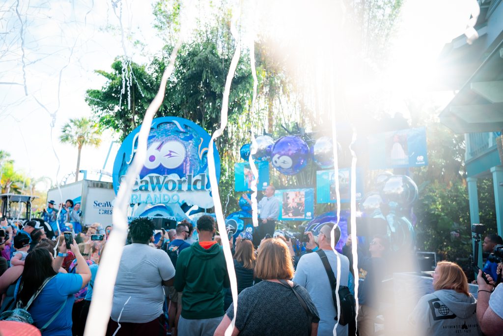 SeaWorld Orlando's 60th Anniversary Kick-Off Celebration