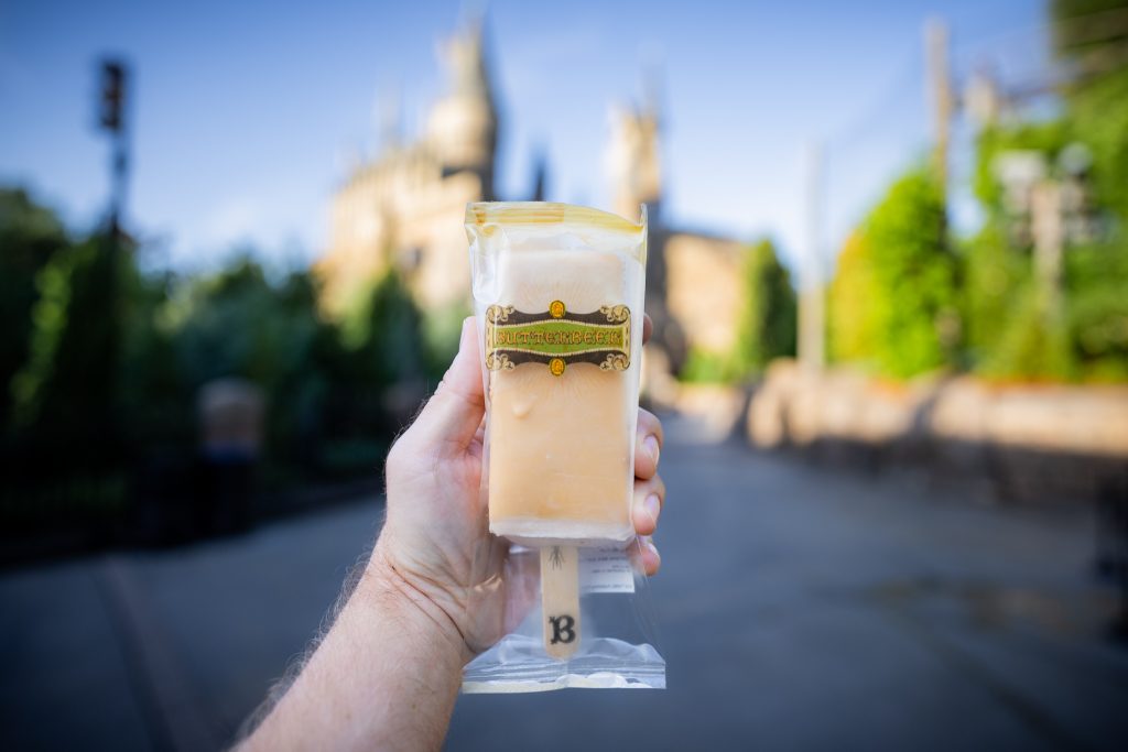 Butterbeer Ice Lolly in The Wizarding World of Harry Potter