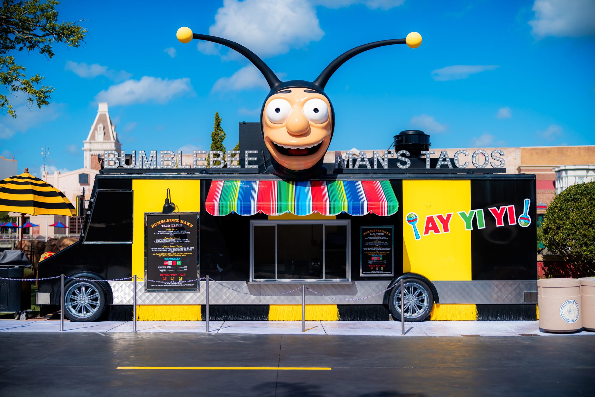 Bumblebee Man’s Taco Truck at Universal Studios Florida