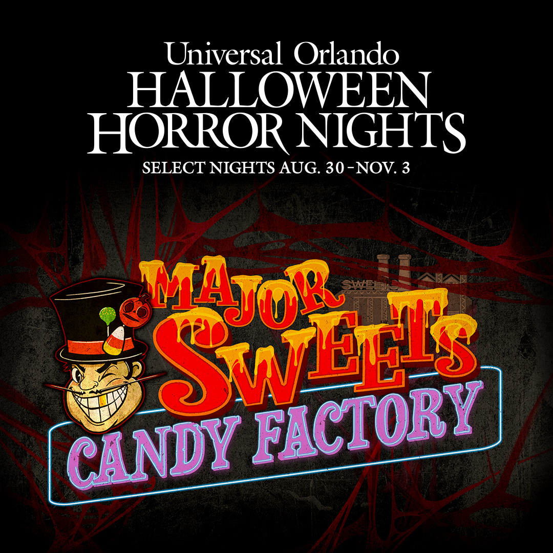 Major Sweets Candy Factory at Halloween Horror Nights 2024